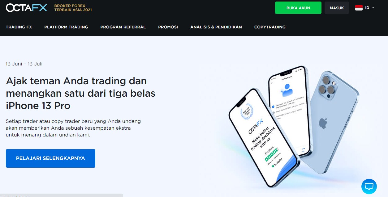 Belajar Trading OctaFX