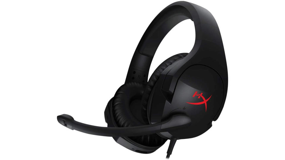 HyperX HX-HSCS-BK / NA Cloud Stinger Gaming Headset for PC, Black. (Image: Amazon SG)