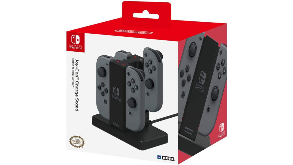 HORI Nintendo Switch Joy-Con Docking Station by HORI Officially licensed by Nintendo. (Image: Amazon SG)