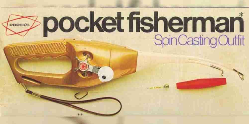 Ronco Orange Fishing Rod.