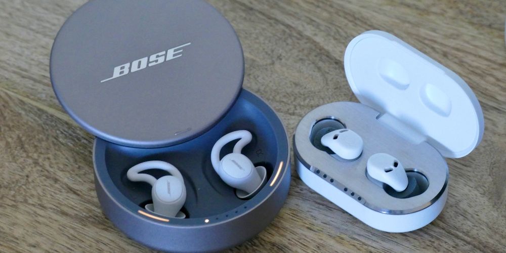 Bose Sleepbuds 2 can be seen on a table