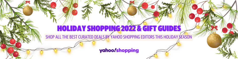 SG Holiday Shopping 2022 Banner and Gift Guides.  (photo: Yahoo Life Singapore)