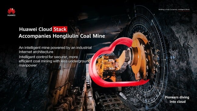 Huawei Cloud Stack accompanies Hongliulin coal mine