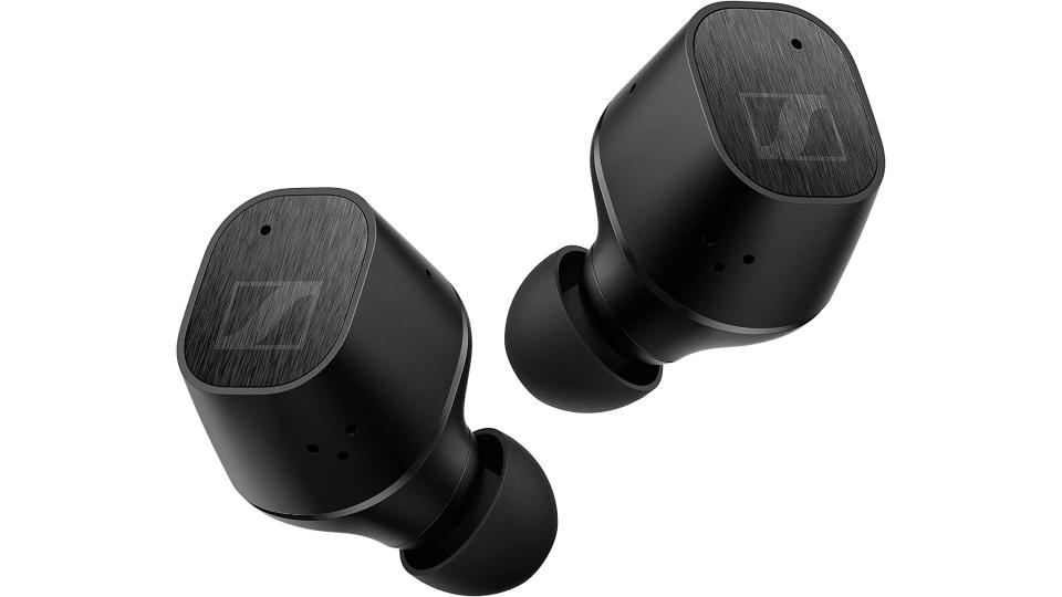 Sennheiser CX Plus SE True Wireless Earbuds - Bluetooth In-Ear Headphones with Active Noise Cancellation, Customizable Touch Controls, IPX4 and 24 Hour Battery Life - Black (Special Edition).  (Image: Amazon SG)